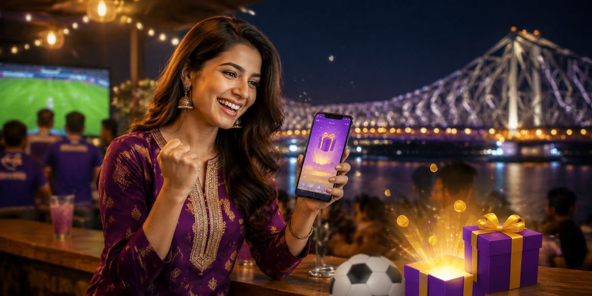 User making digital payment via mobile in Kolkata